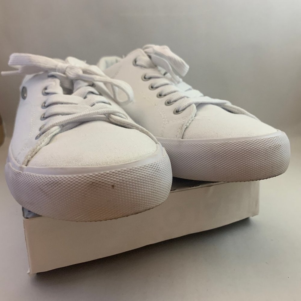 Women's White Lugz Ally Canvas Sneakers Size 8.5 - Picture 8 of 8